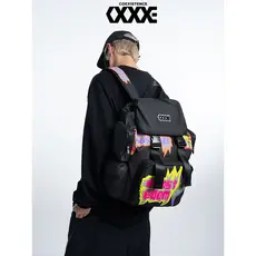Coexistência viagem mochila do ensino médio masculino na moda nicho computador mochila grande capacidade júnior estudant