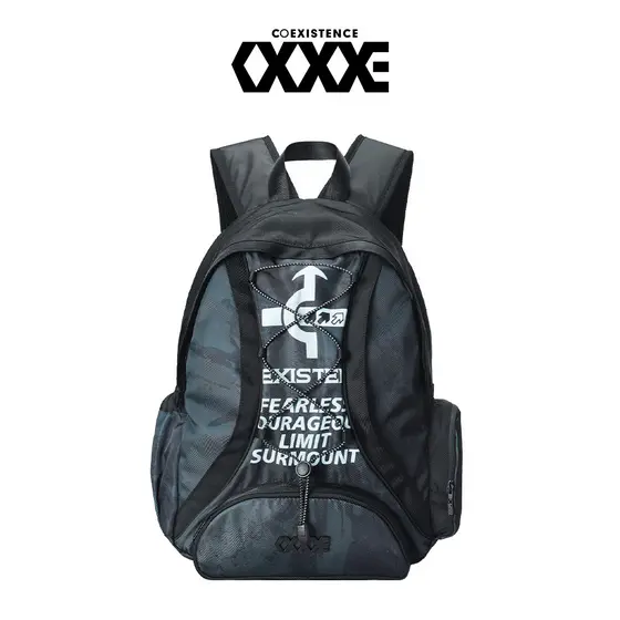 COEXISTÊNCIA Mochila Americana Masculina de Grande Capacidade Leve Bolsa Escolar Estudante Bolsa de Computador Lazer Esp