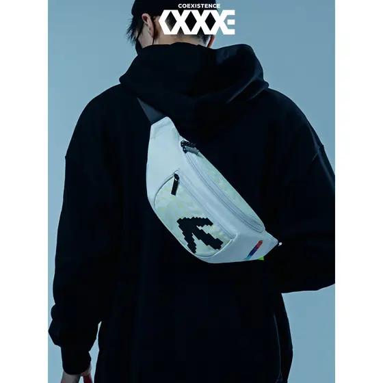 COEXISTÊNCIA Bolsa Mensageiro Nacional Trendy ins Bolsa de Cintura Original Feminina Exclusiva Esportes Lazer Bolsa de O