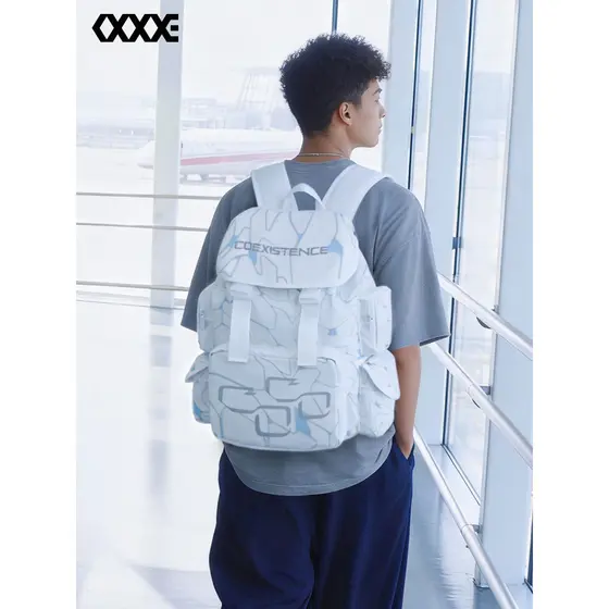 Coexistência mochila júnior estudante do ensino médio saco de viagem feminino Commuter mochila nova grande capacidade sa