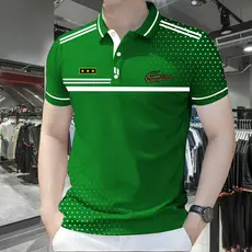 Impressão 3D impressa camisa polo superior respirável dissipação de calor respirável