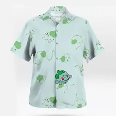 Padrão Pokémon Impresso Em 3D Masculino E # 39camisa 2026 Novo Verão Casual Anime Praia Camisa Bonito De Férias