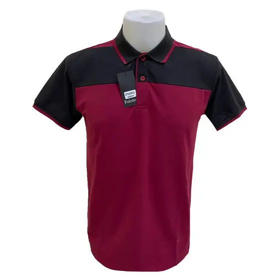 Camisa Polo PALETTES Para Homens , Camisetas Masculinas , Combinação Moderna Com Gola # 8712