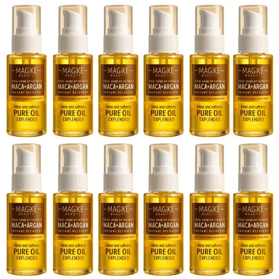 kit 12 Óleo Argan  50ml- hidratação profunda , brilho intenso e fim do frizz