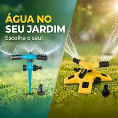 Aspersores Giratórios 3 Pontas – Escolha o seu!