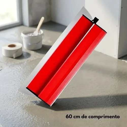 Espátulas Profissionais Aço Inox – Precisão em Nivelamento e Acabamento