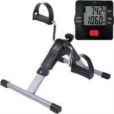Mini Bike Ergometrica Cicloergometro Pedalinho Monitor Lcd