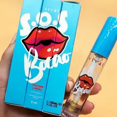 Gloss Labial Vivai S.O.S Bocão Volume Hidratante D-Pantenol 5ml