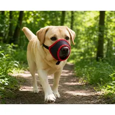 Focinheira para cachorro - Focinheira anti mordida segura - Focinheira confortável
