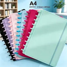 Caderno De Discos Inteligente A4 com Capa Dura e Folhas Reposicionáveis
