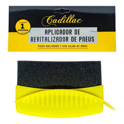 Aplicador De Pneu Pretinho Cadillac Com Base Ergonômica