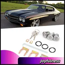 Joyfulness-br Joyness-br KIMISS Conjunto de fechadura de porta-malas 654394765282 Kit de chave Cutlass adequado para