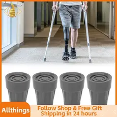 allthingss-br Pontas de cana Acessórios de muletas Muletas Substituição profissional Acessório de ponta de axilas 4