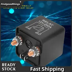 Findgoodthings-br Relé isolador de bateria YWBL-WH 12V 4 pinos WM686 Interruptor liga/desliga para carro resistente 200A