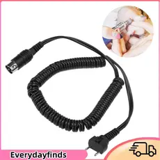 Everydayfinds-br Everydayfinds-br Broca de unha Peça de mão Cabo de alimentação Conector de acessórios para máquina de