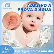 Kit 100 Protetores Auriculares à Prova Dágu Banho e a Natação with Crianças e Adultos