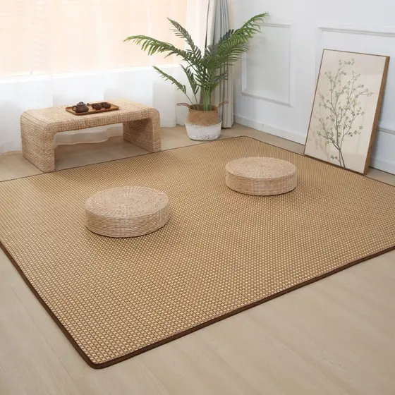[Novo produto] Tapete de vime Tapete legal Tapete de escalada de cabeceira para sala de estar de bebê de t