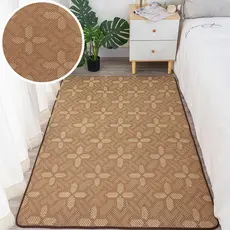[Novo produto] tapete doméstico de verão, tapete de vime, tapete legal, rattan, sala de estar, quarto, cobertor de cabec