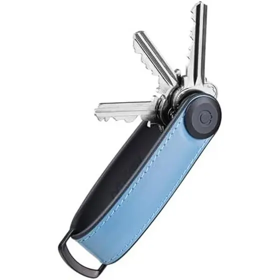 Orbitkey Key Organizer Couro Híbrido | Nappa Premium & amp ; TPU , Mecanismo De Travamento De Aço Inoxidável , Fino Perf