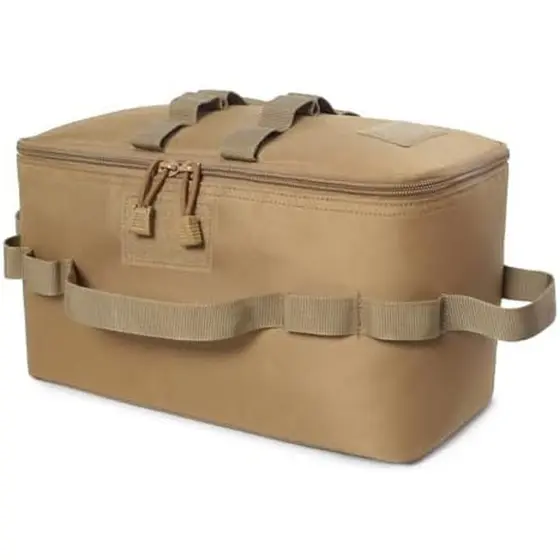 Bolsa De Armazenamento Tática Para Acampamento , Sacola Utilitária De 11L , Organizador De Panelas De Porta-Malas Com Al