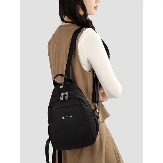 Oxford pano mochila feminina pequena 2026 novo estilo moda viagem Commuter pequena mochila feminina viagem Mini leve peq
