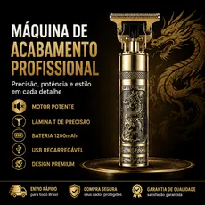 máquina de cortar cabelo e Aparar Pelos Corpo Perna Sem Fio Profissional