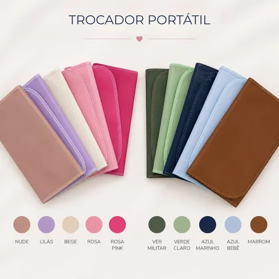 trocador de bebê portátil dobrável, impermeável menino e menina