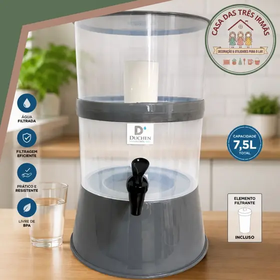 Filtro de Água com Vela e boia Bebedouro de Agua com Filtro