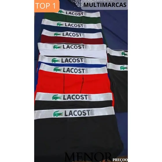 KIT 5 CUECAS BOXER DA MODA CUECA BOX DA ATUALIDADE