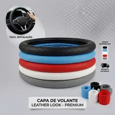 Capa De Silicone Elástica para Volante de Carro - Universal, Multicolorida, Textura Macia, 36 - 40cm