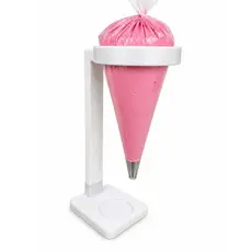 Suporte para Saco de Confeitar Branco – Organizador para Confeitaria | Impressão 3D
