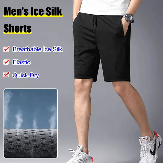 【Perfeito para Esportes】[Breathable Design] Shorts Masculino Corrida/Praia/Verão/5 Polegadas