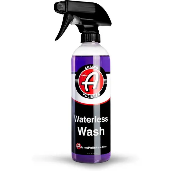 Adam's Polishes Waterless Wash (16oz) - Spray de Lavagem de Carros sem Água para Detalhamento Automotivo |   Fórmula Lub