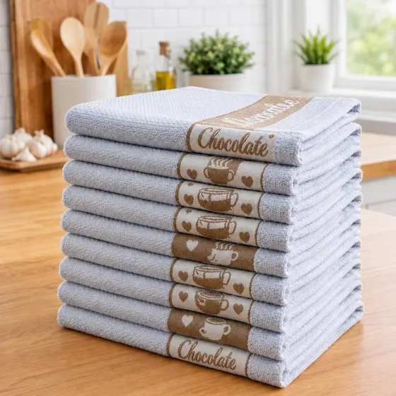 Kit 10 Panos de Prato  45x65cm Alta Absorção Premium