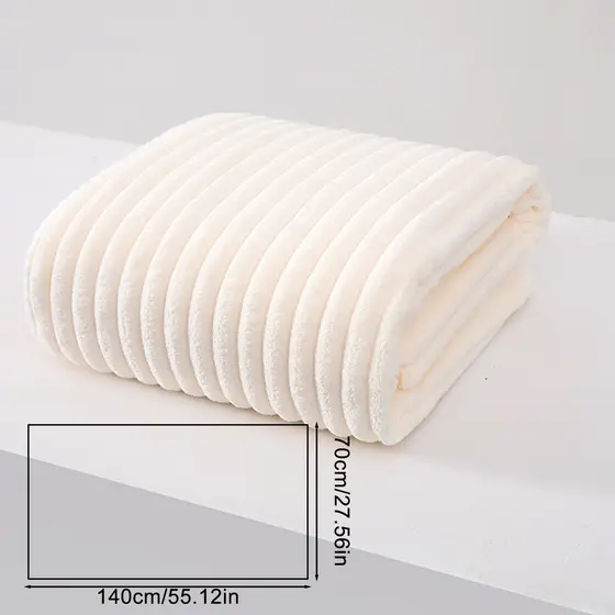 Toalha de Banho Grande e Espessa de Veludo Coral GYT, Macia e Absorvente, para Uso Doméstico, para Homens e Mulheres