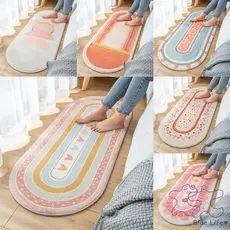 Tapete para Quarto de Menina, Resistente à Sujeira, Tapete de Entrada para Banheiro, Tapete para Sala de Estar