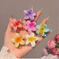 Kits 12/24/36/48 Peças do 4/6cm Grampos/Piranhas Cabelo Flor de Feriado de Praia