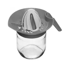 Jarra com Espremedor de Frutas Cítricas Siena 300ml  Vidro - Lyor
