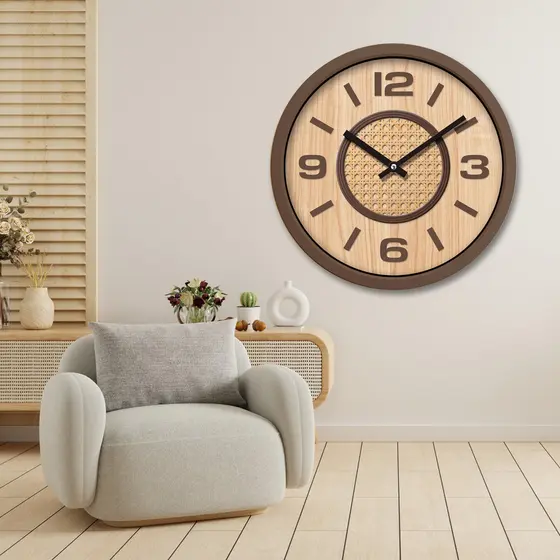 Hengli moderno simples criativo relógio de parede casa sala estar arte atmosfera relógio mudo novo estilo relógio parede