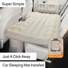 【Portátil e Conveniente】FM-Carregável Automóvel Colchão Inflável/Cama de Ar para Viagem/Passeios