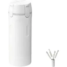 Conjunto de Frascos de Viagem 4 em 1, Frascos Portáteis Recarregáveis e à Prova de Vazamentos para Shampoo, Loção, Condi