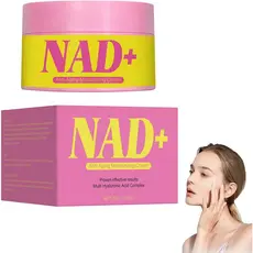 Creme Hidratante Anti-Envelhecimento, Hidratante Facial com NAD+ para Pele Firme e Suave, Melhora a Elasticidade e o Bri