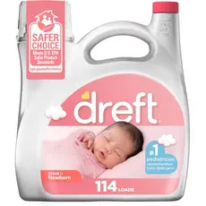 Detergente Líquido para Lavagem de Roupas de Bebê Recém-Nascido Dreft Stage 1, Compatível com Máquinas de Alta Eficiênci