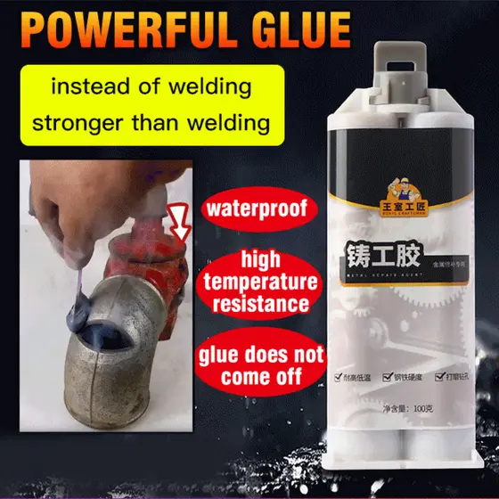 【Fácil de Usar】⭐BEST SALES⭐ Adesivo Composto Para Reparar Rachaduras em Metais/Cerâmicas/Pedras