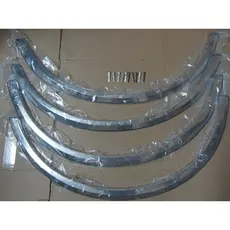 Buick nova roda ankela sobrancelha ankela roda arco Ankewei aro da roda Anti-risco tira brilhante de aço inoxidável Mo