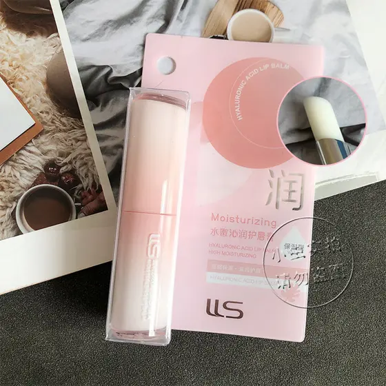 EUA Azul Lisa Hidratante Hidratante Bálsamo Labial Suave Máscara Labial Hidratante Hidratante Anti-secagem Incolor Fade