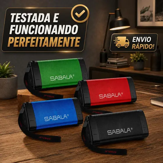 Caixa De Som Sabala Dr-901 Bluetooth 5.1 10w Portátil Tws 2200mAh - Original