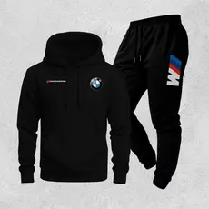 Conjunto Moletom Masculino Capuz + Calça Jogger  Performance Casual Esportivo Inverno Confortável