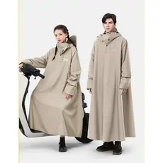 Capa de chuva para carros elétricos, motocicletas a bateria, poncho longo à prova de chuva para homens e mulheres