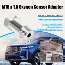 [Uso Versátil] Sensor de Oxigênio/Conector/Extensor/Inoxidável/Prolongador